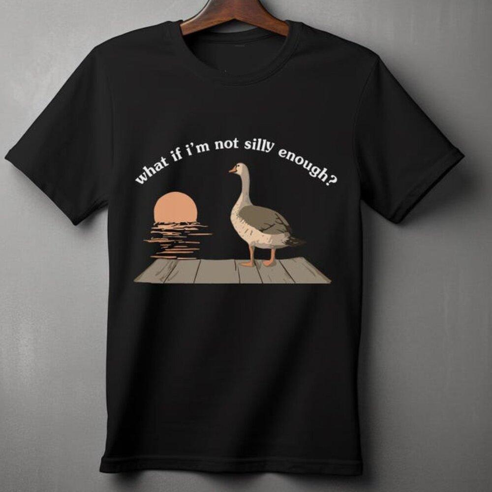 Goose T-Shirt Funny Duck Meme Tee Shirt